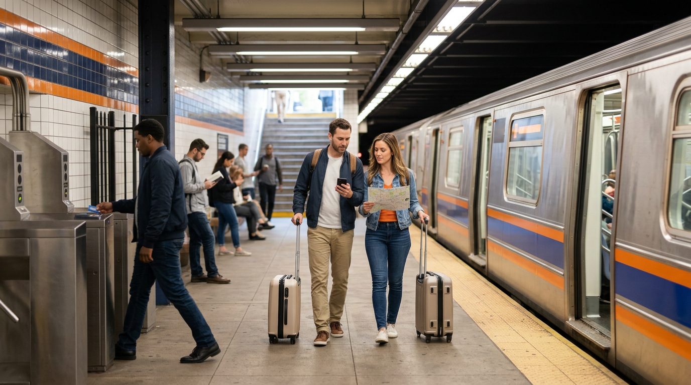 The NYC subway for tourists: how the OMNY system works and the lines you'll actually use