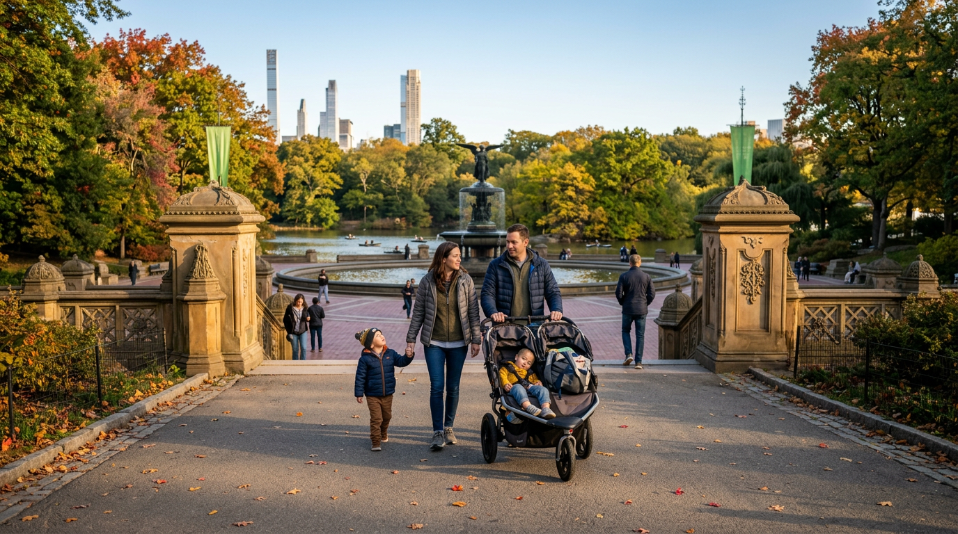 NYC with toddlers: stroller-friendly attractions, naps, and meltdown timing