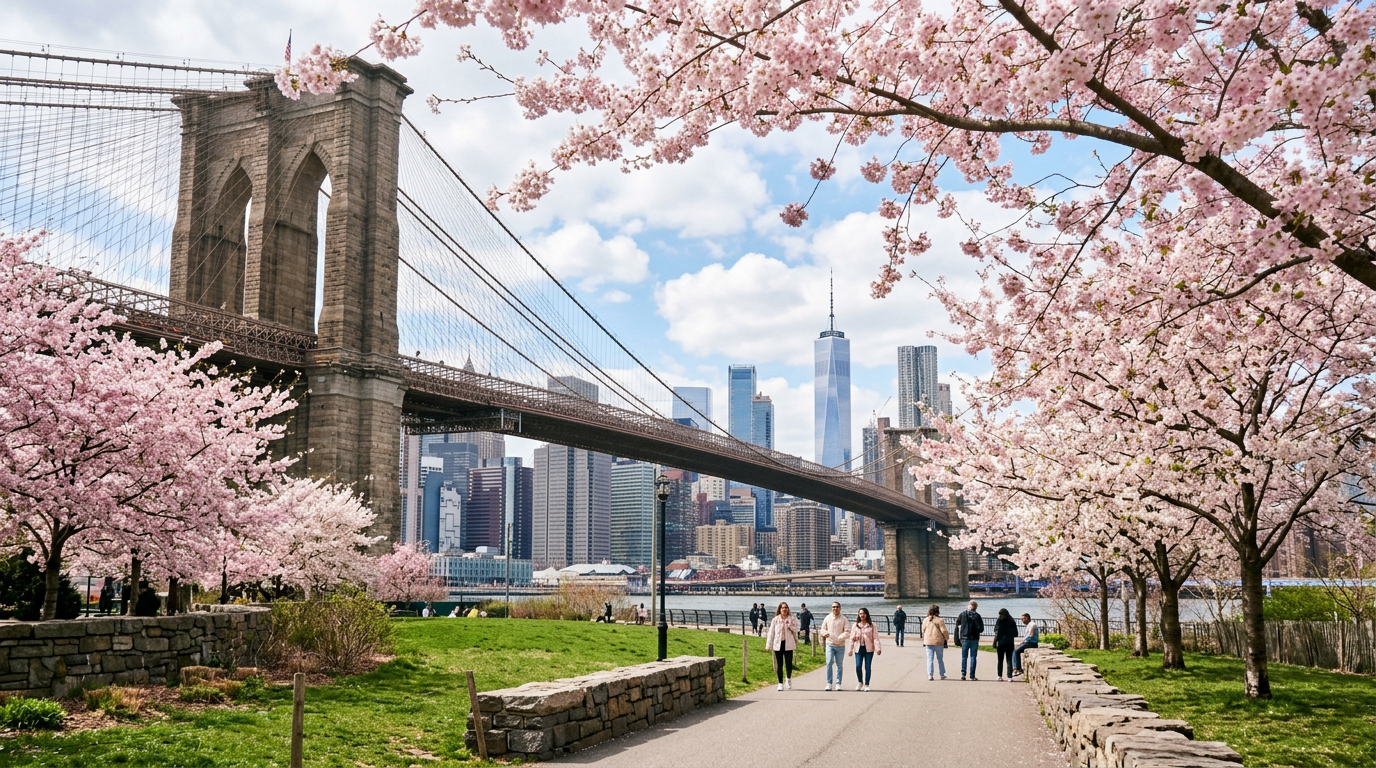 Spring in NYC: cherry blossoms, fewer crowds, and the months the city actually wakes up